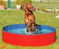 Karlie DOGGY POOL der Swimmingpool für Hunde - Rot-Blau