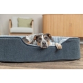 Bild 5 von Trixie Vital Bett Lino Soft, oval - grau/hellgrau  / (Variante) 60 × 45 cm