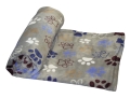 Nobby Fleece-Decke Lissi - hellgrau