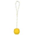 Bild 2 von Trixie Naturgummiball am Band, schwimmend - 4,5 cm