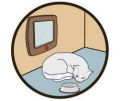 Bild 4 von Karlie CAT FLAP Katzentür  / (Variante) Grau