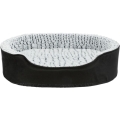 Bild 1 von Trixie Vital Bett Lino, oval - schwarz/grau  / (Variante) 83 × 67 cm